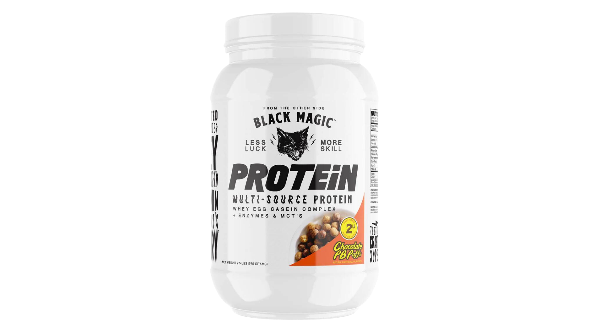 image of Black Magic Protein 2 lbs chocolate peanut butter puff flavor