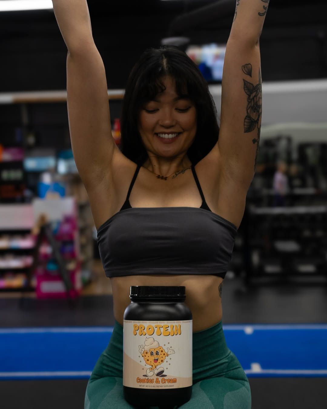 Customer using Stallion Supps