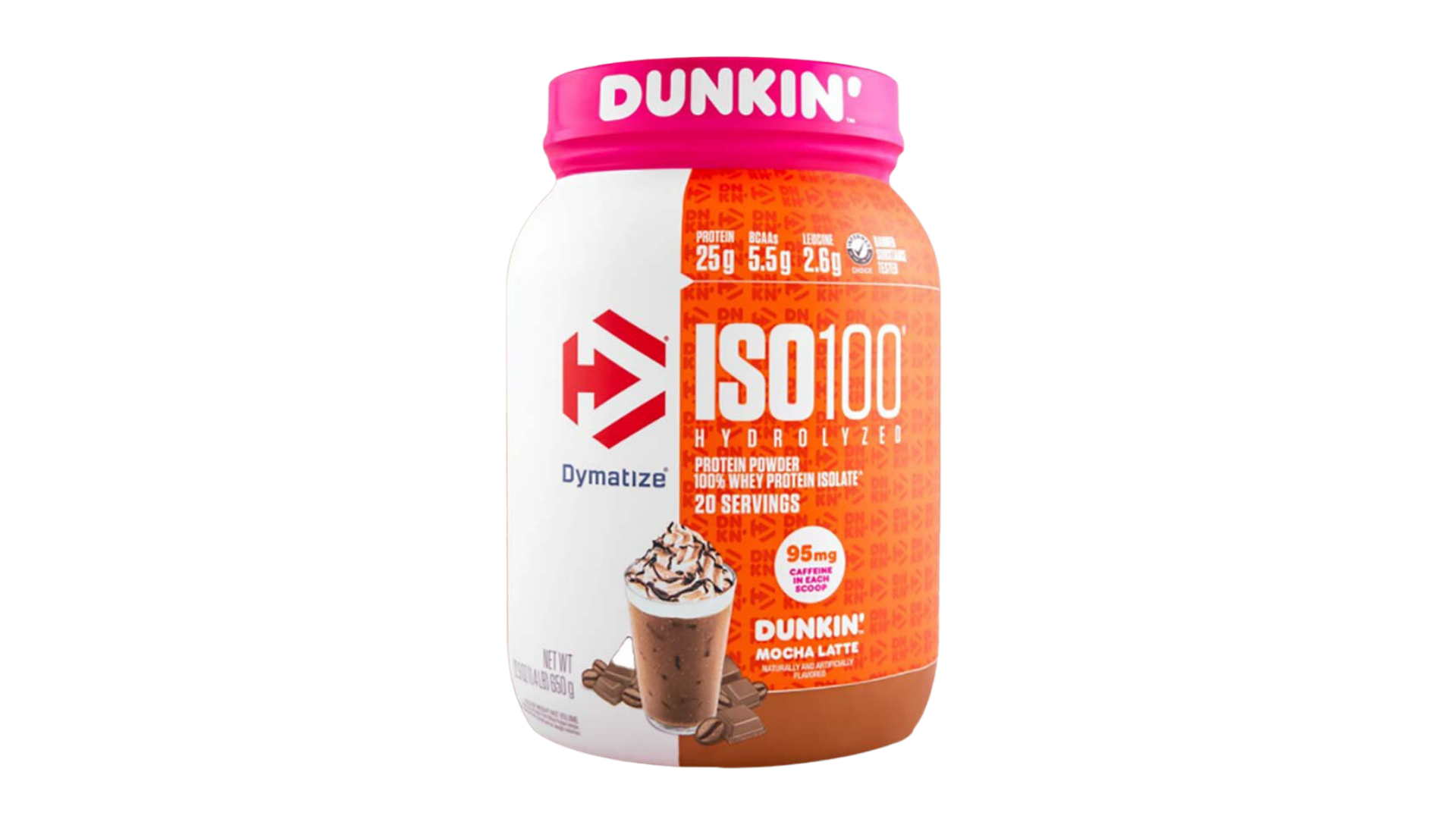 image of ISO 100 Dunkin'™ Mocha Latte flavor