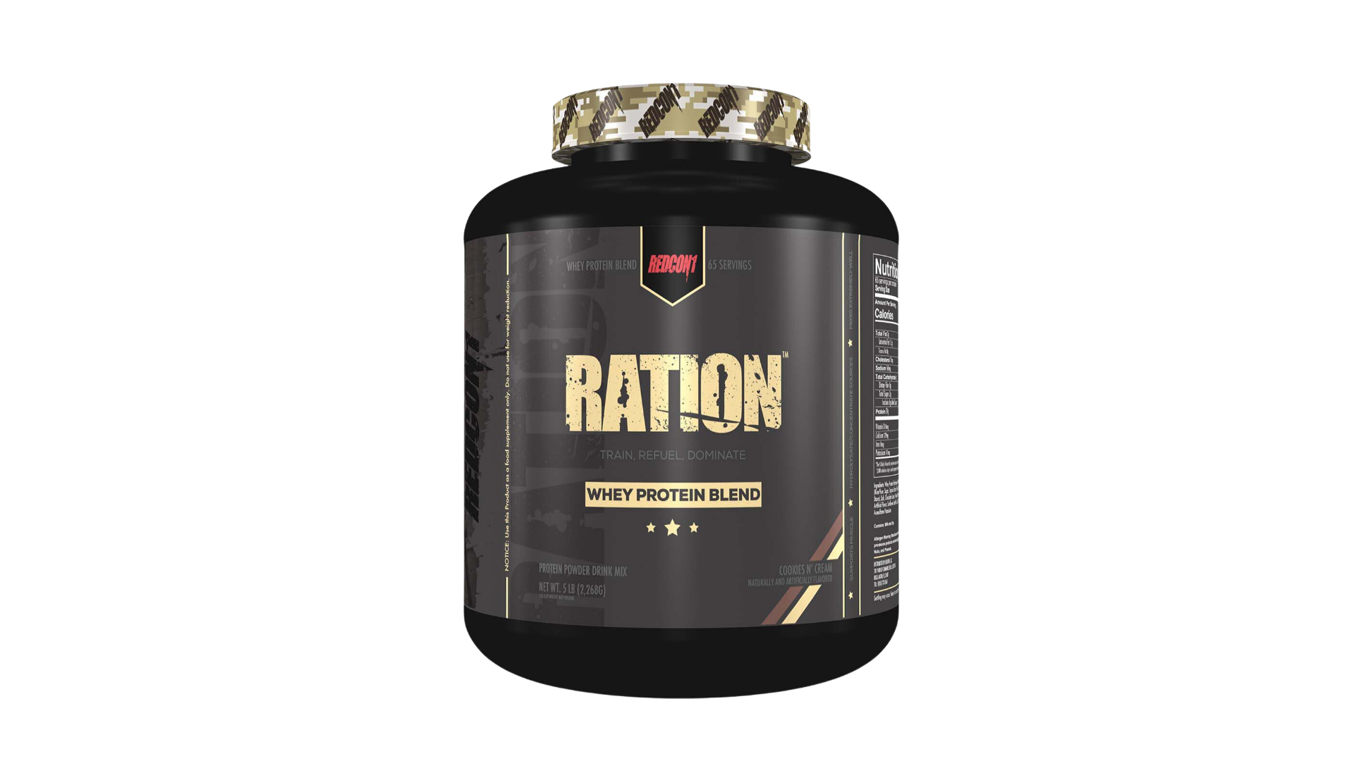 image of Ration Red Con cookies and cream flavor