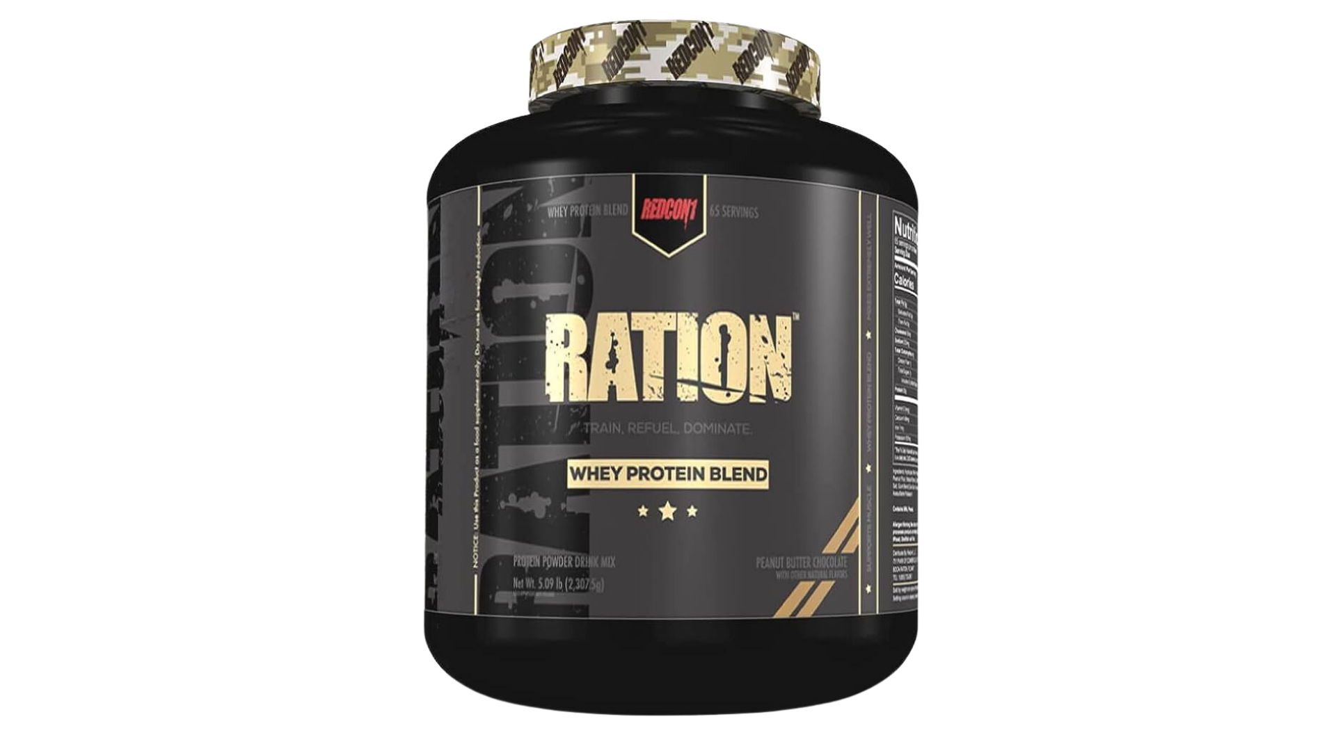 image of Ration Red Con peanut butter chocolate flavor